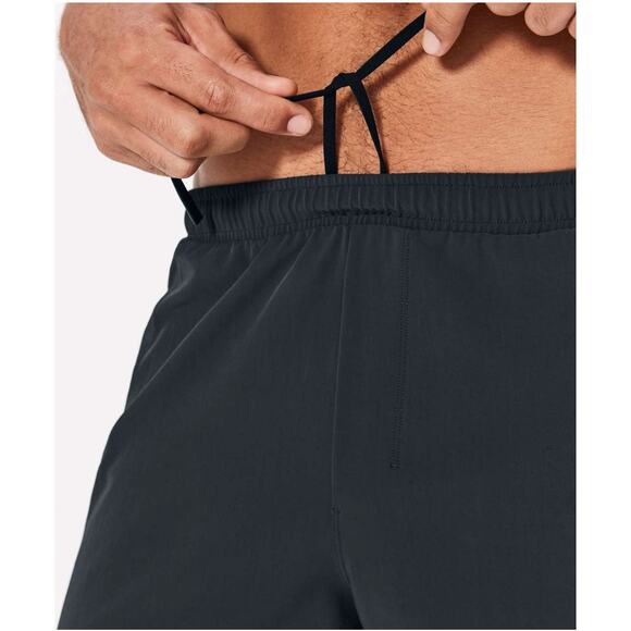 Lululemon All Terrain Mesh 7" Melanite Men's Running Shorts Size L - Picture 3 of 10